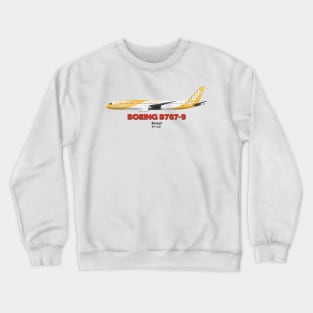 Boeing B787-9 - Scoot Crewneck Sweatshirt